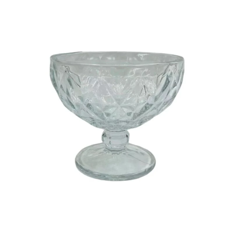 Coupe à glace en verre transparent, D12xH10CM, 340ML - LUXY