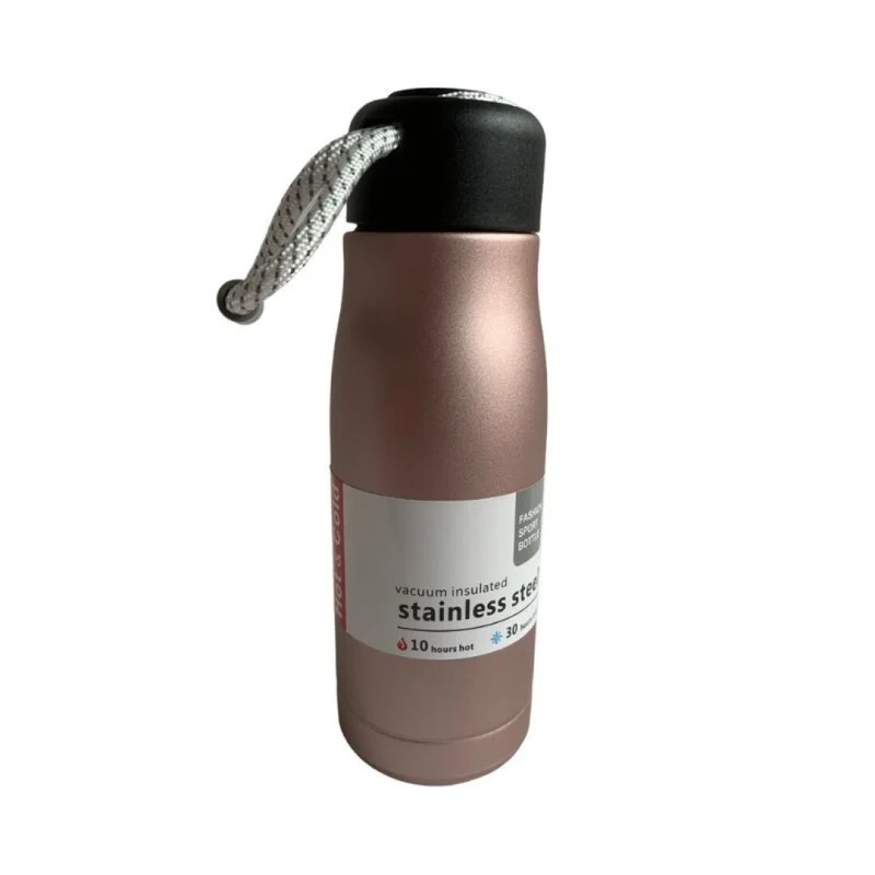 Gourde en inox, 380ml, D6,5xH20,5cm