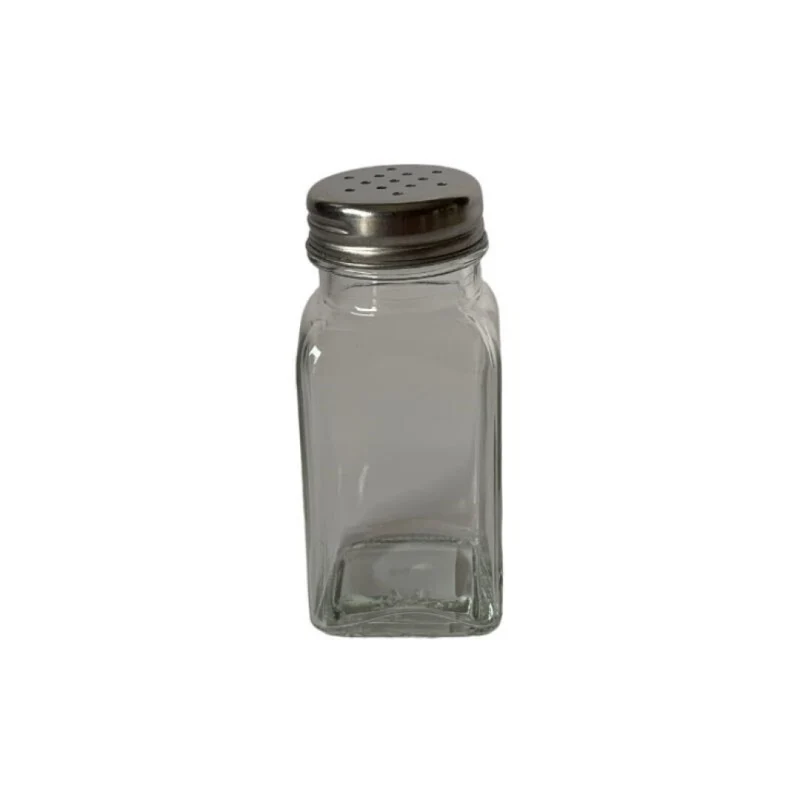 Poivrier en verre, 4x4xH9cm, 100ml