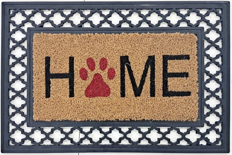 Tapis d’entrée Paillasson coco naturel HOME 40x60cm ep 1,5cm