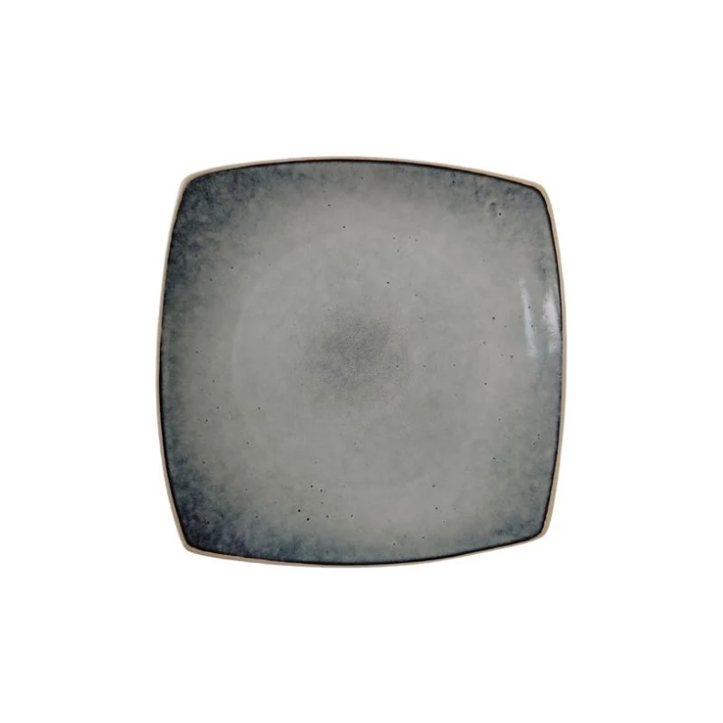 Assiette plate en céramique, D26,5cm - JESSICA