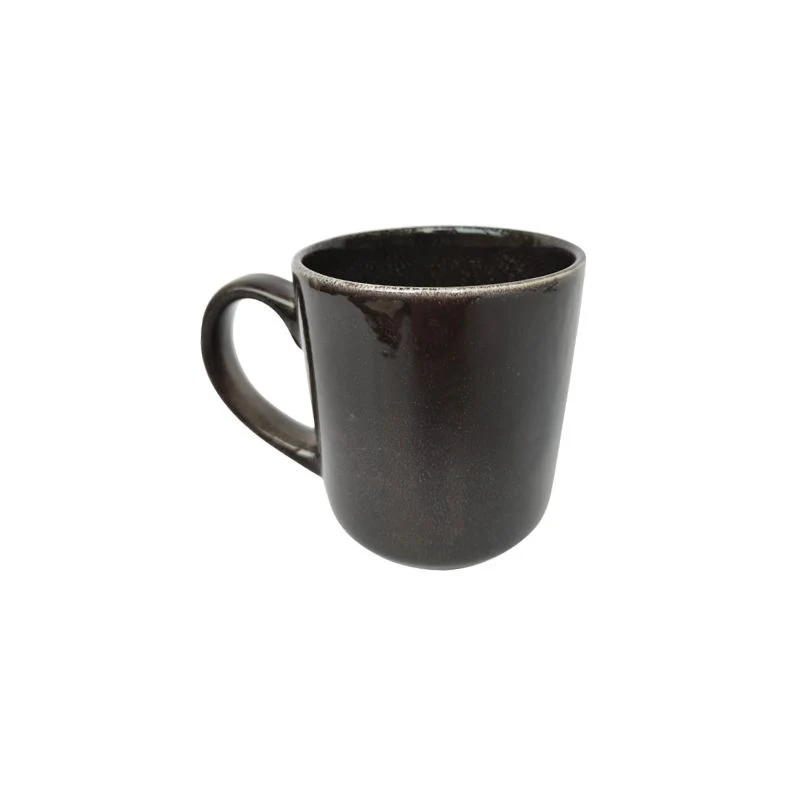 Mug en céramique noir, 400ml - ZELIA