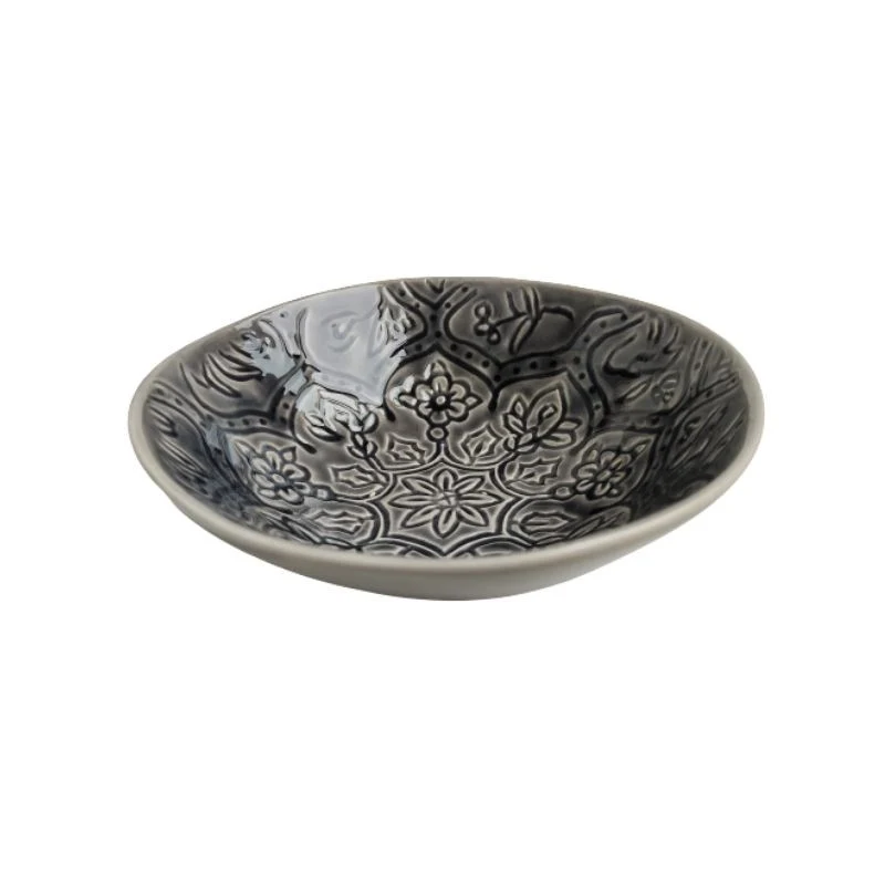 Assiette creuse en céramique, D20cm - NORA