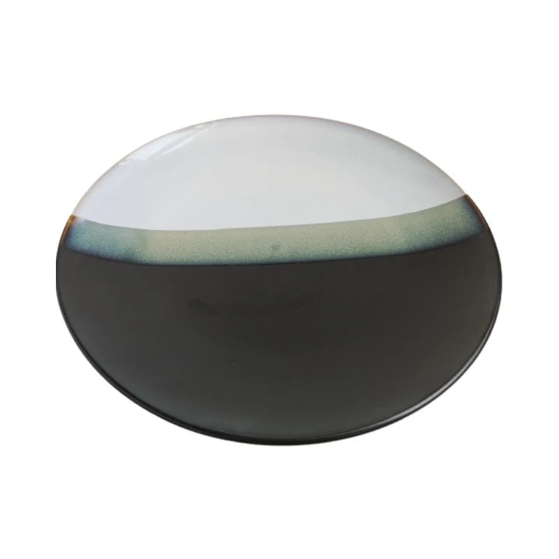 Assiette plate en céramique, D28cm - ALMA
