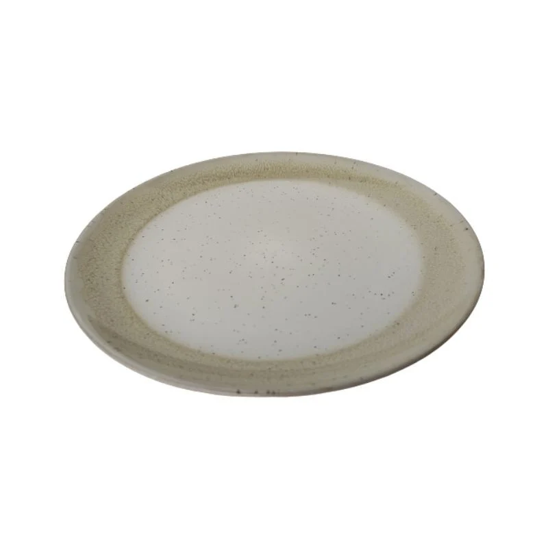Assiette dessert en céramique, D20cm - KIARA