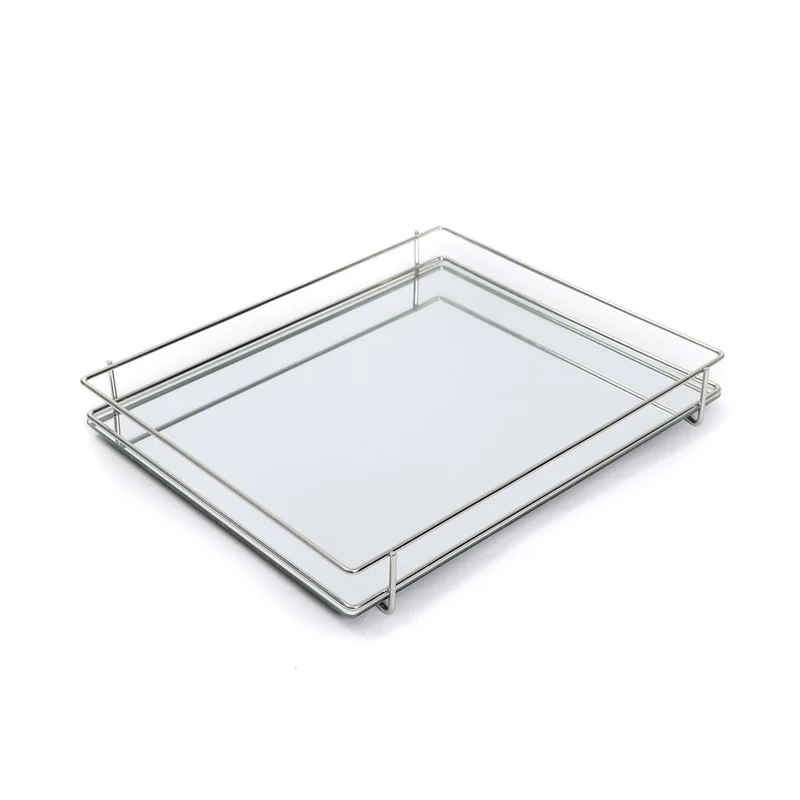 Plateau miroir 31x25xH5 cm
