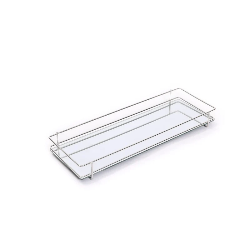 Plateau miroir 34,5x12,5xH5 cm