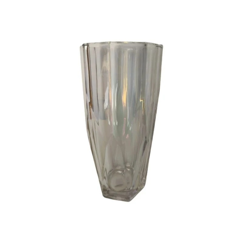 Vase en verre coloré, D14xH28CM - PIANA