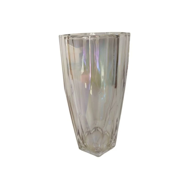Vase en verre coloré, D12xH23CM - PIANA