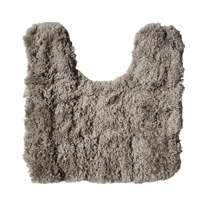 Tapis contour WC beige, 45x45CM - OXY