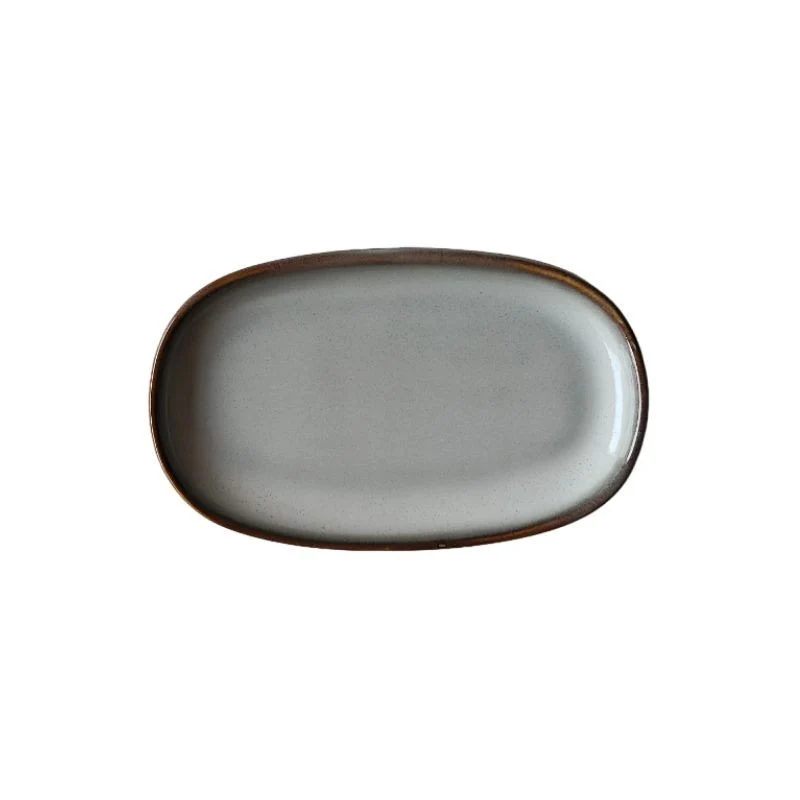 Plat rectangulaire en céramique 12x7xH2 cm - KOPPA