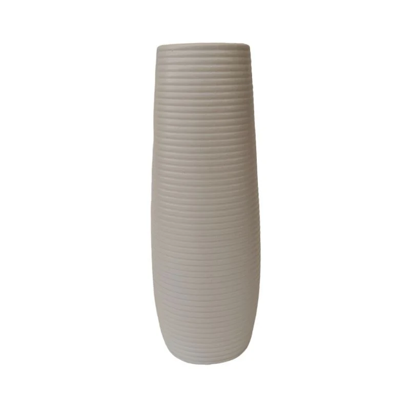 Vase en céramique D8xH30 cm