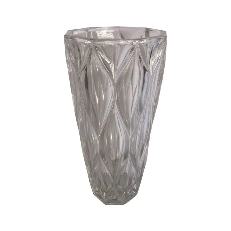 Vase en verre D12,5xH25cm