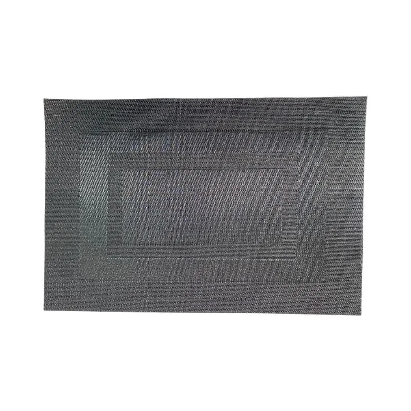 Set de table noir 30x45 cm