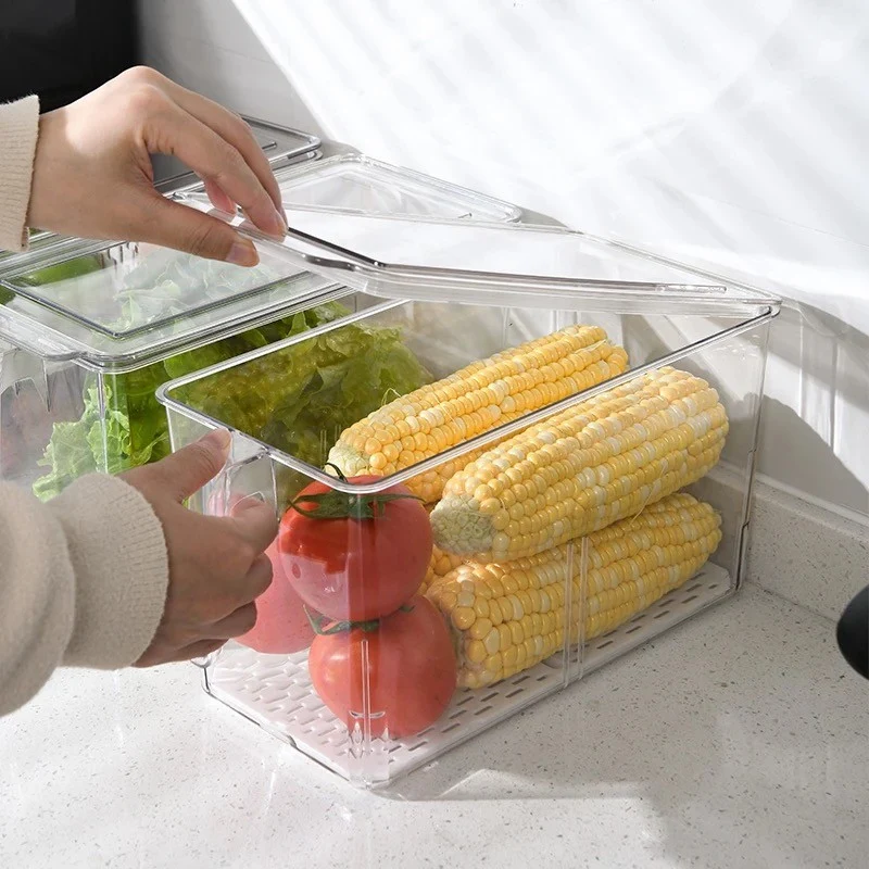 Organisateur de frigo avec poignée 30x15xH10 cm