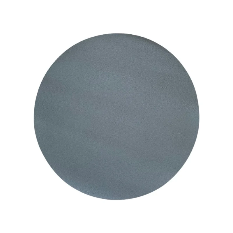 Set de table rond en PU inspiration cuir, D38CM
