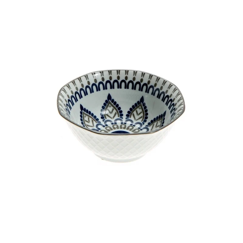 Assiette creuse en céramique D13 cm - FLORA