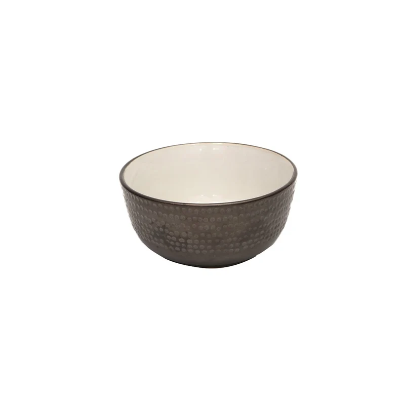 Bol en céramique avec revêtement bronze, D15xH7CM - HOYA
