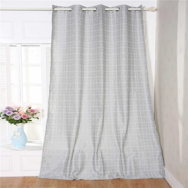 Rideau motifs circulaires 260x140 cm