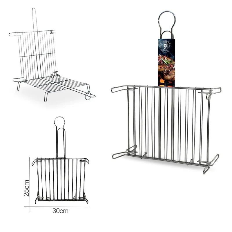 Grille double sur pieds