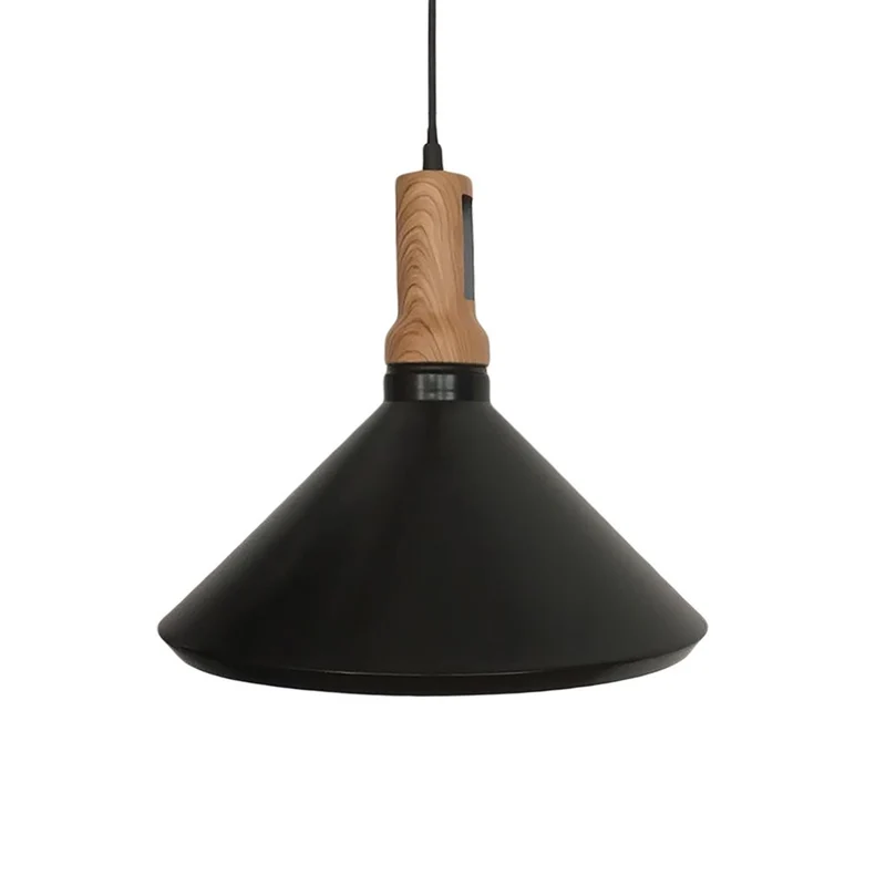 Plafonnier Gamme SCANDI Noir 33x31CM Cable 1M