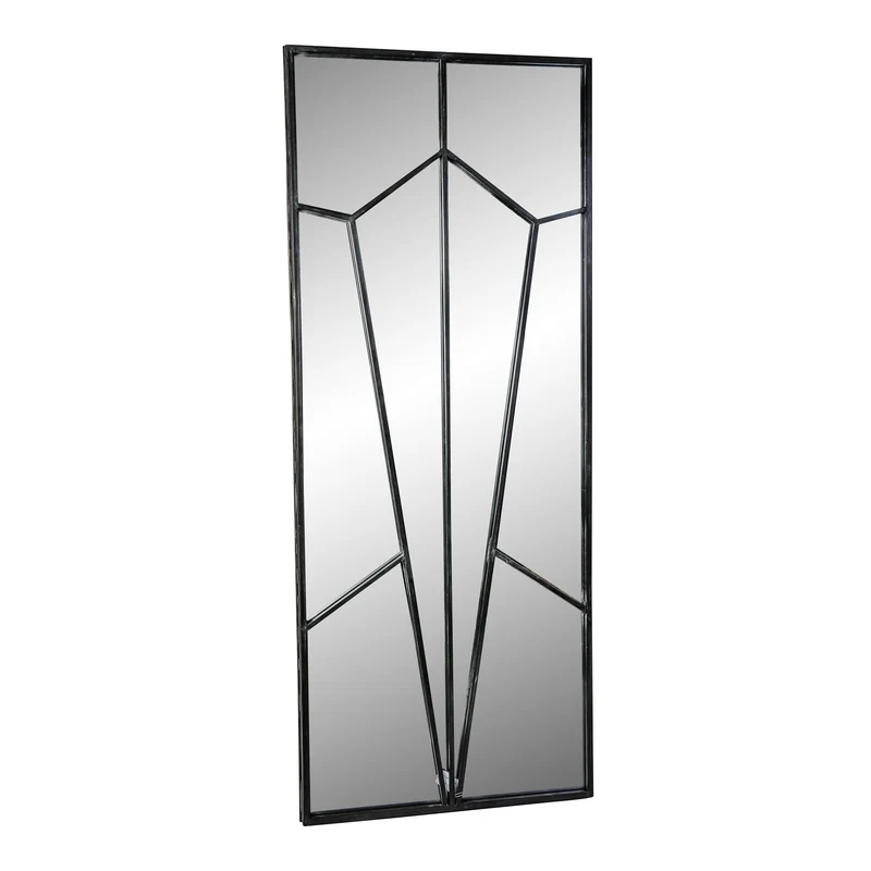 Miroir diamant noir, 61x3x150,5 cm - FOCUS