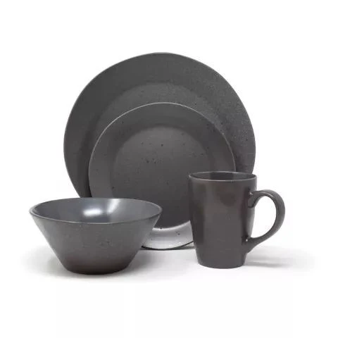 Bol en céramique grise anthracite, D15 cm - WEST