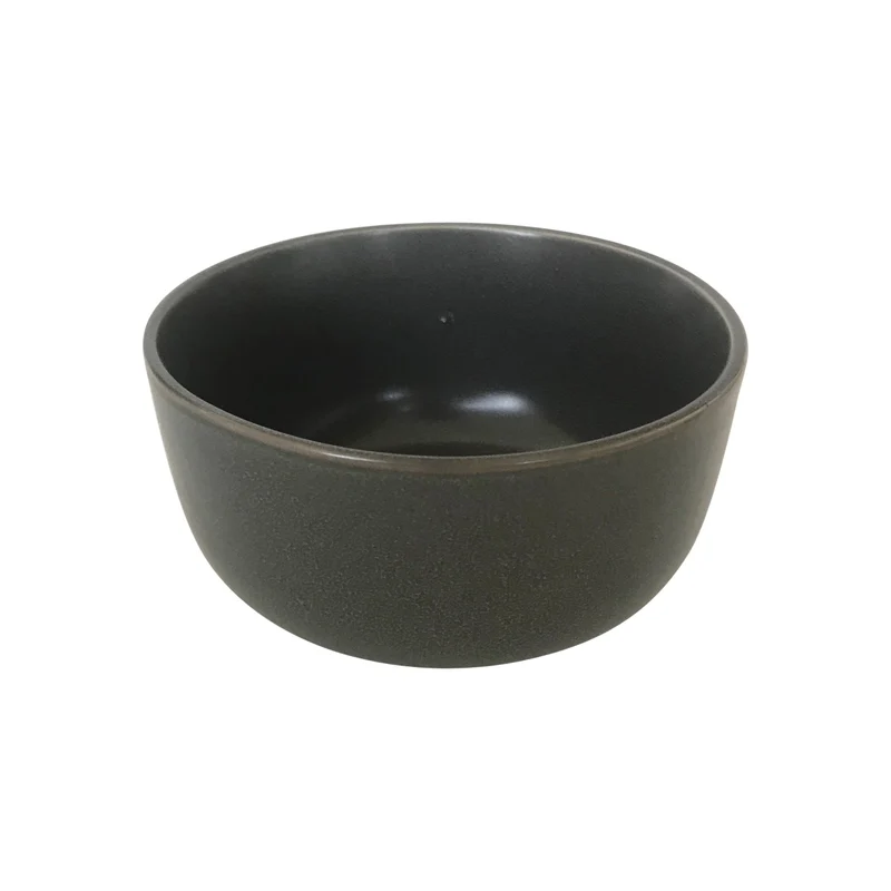 Bol en céramique gris, D12 cm - GRINIO