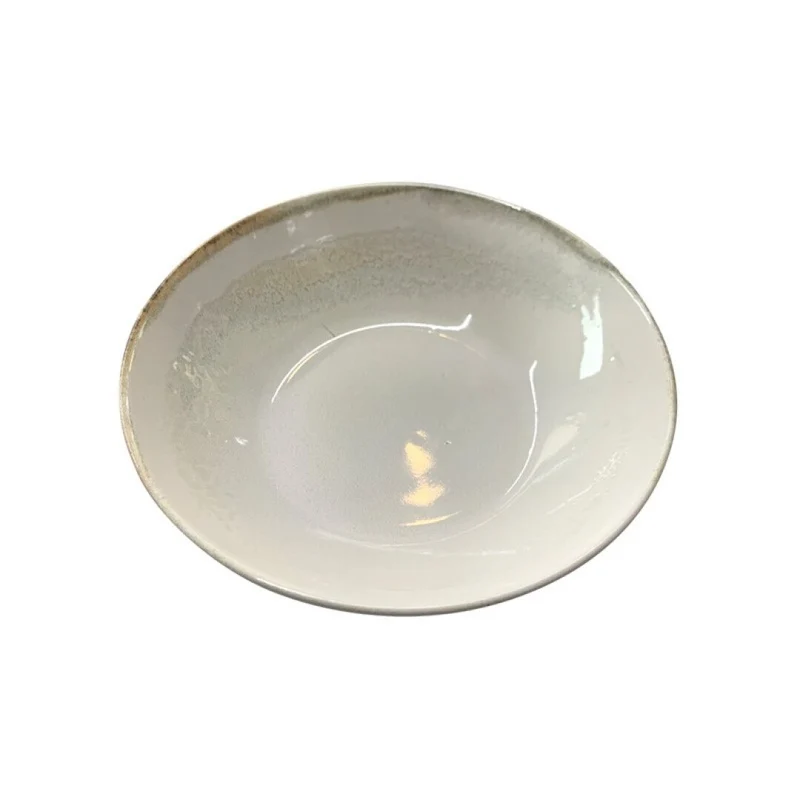 BLANKI bol en céramique blanc D17 cm