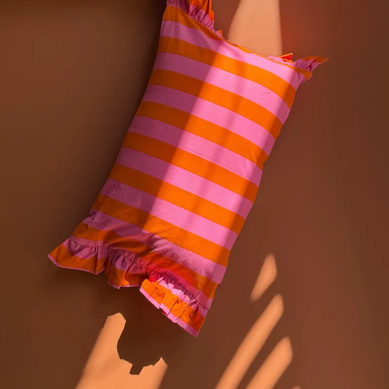 COUSSIN ROSE / ORANGE
