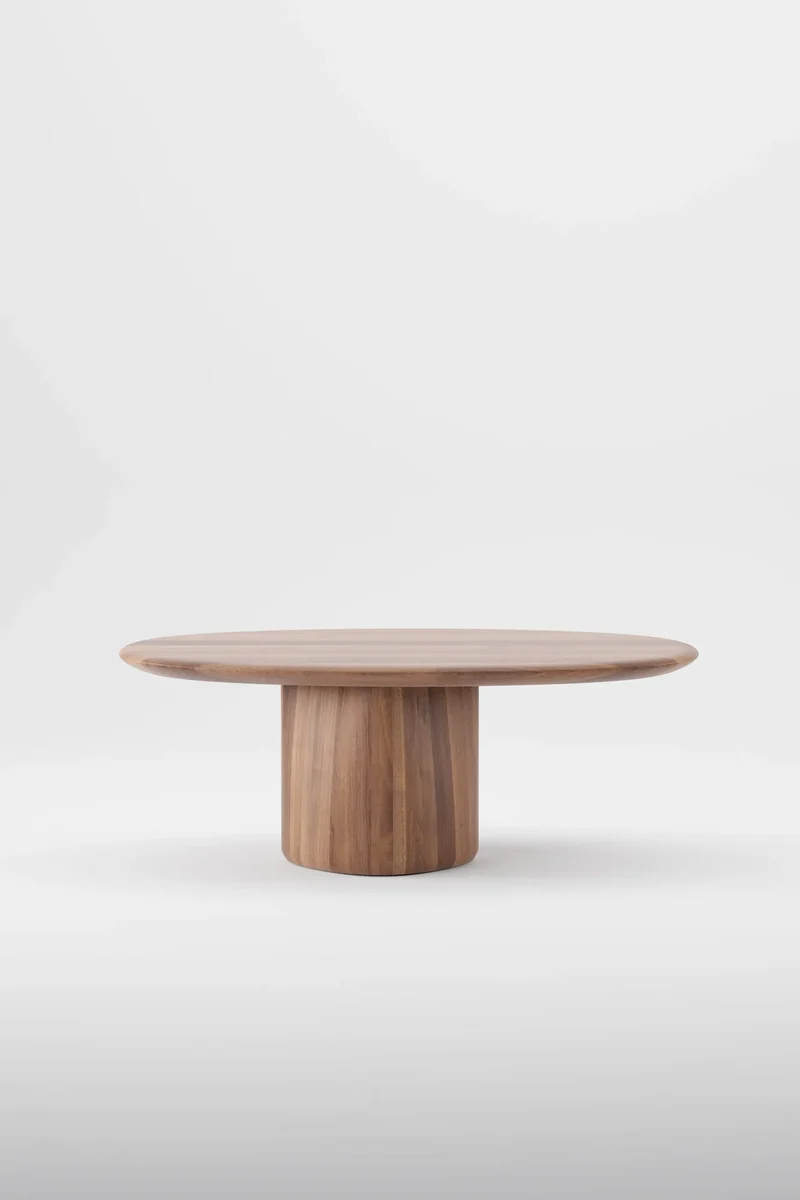 COLUMN - Table repas ovale