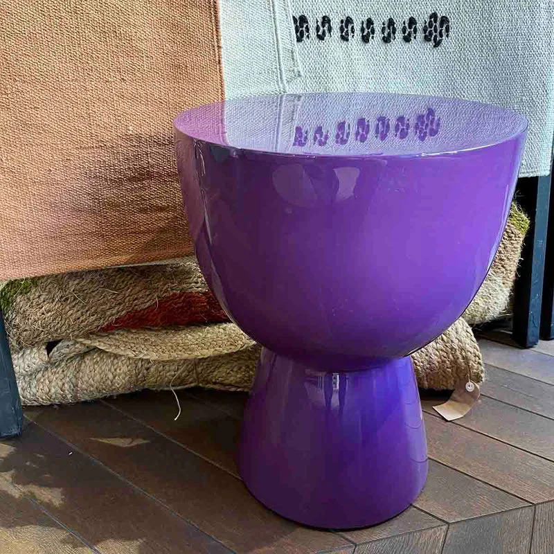 TABOURET TAM TAM VIOLET