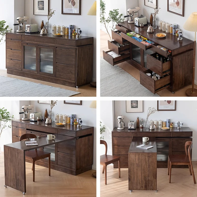 Buffet polyvalent avec plateau rotatif