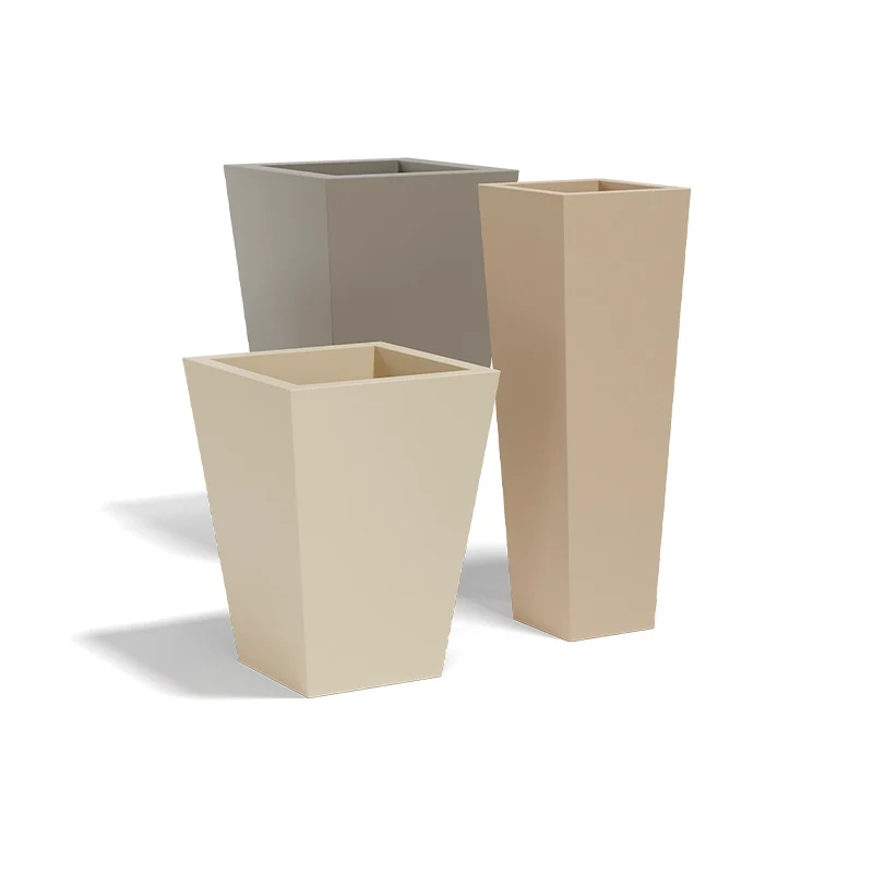 Pot - Cono Cuadrado Alto
