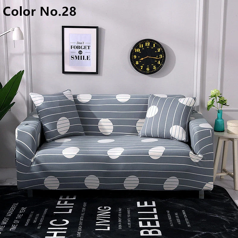Housse de canapé élastique extensible (Couleur No.28)