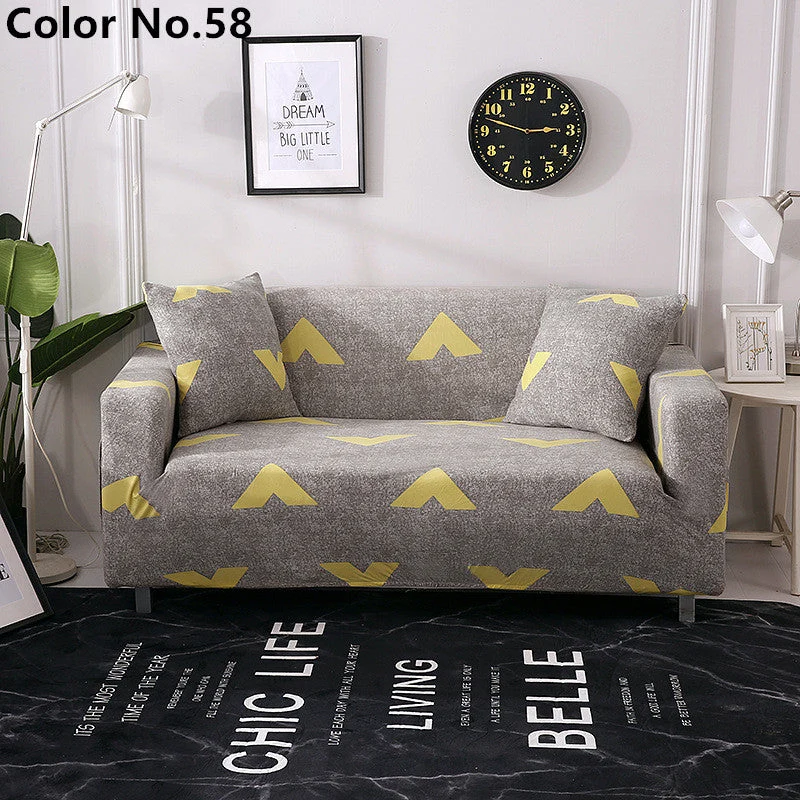 Housse de canapé élastique extensible (Couleur No.58)