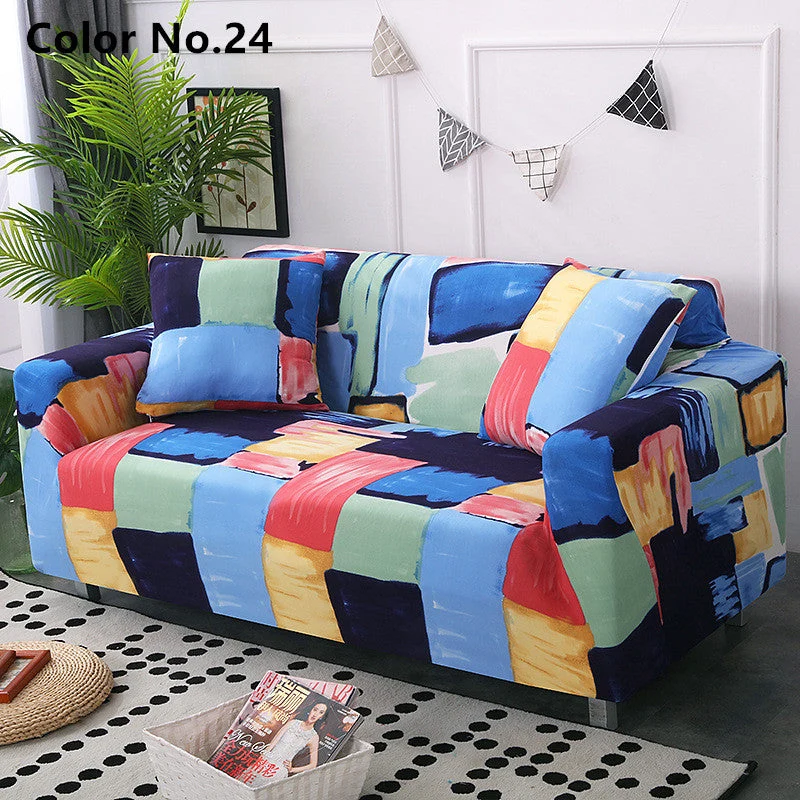 Housse de canapé élastique extensible (Couleur No.24)