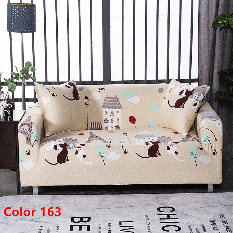 Housse de canapé élastique extensible (Couleur No.163)