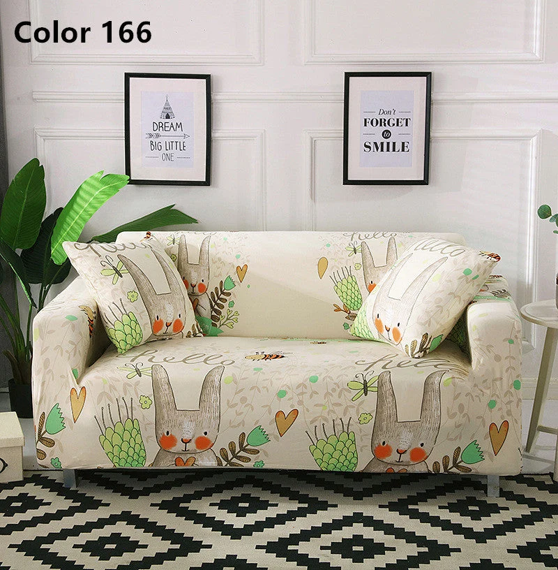 Housse de canapé élastique extensible (Couleur No.166)