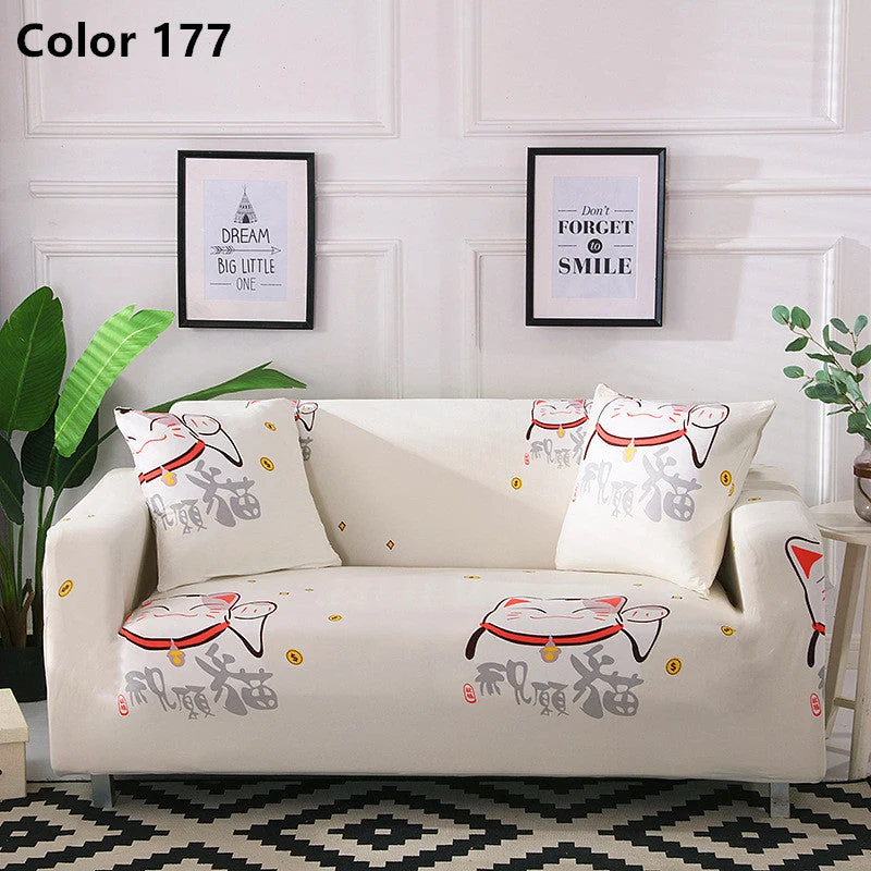 Housse de canapé élastique extensible (Couleur No.177)