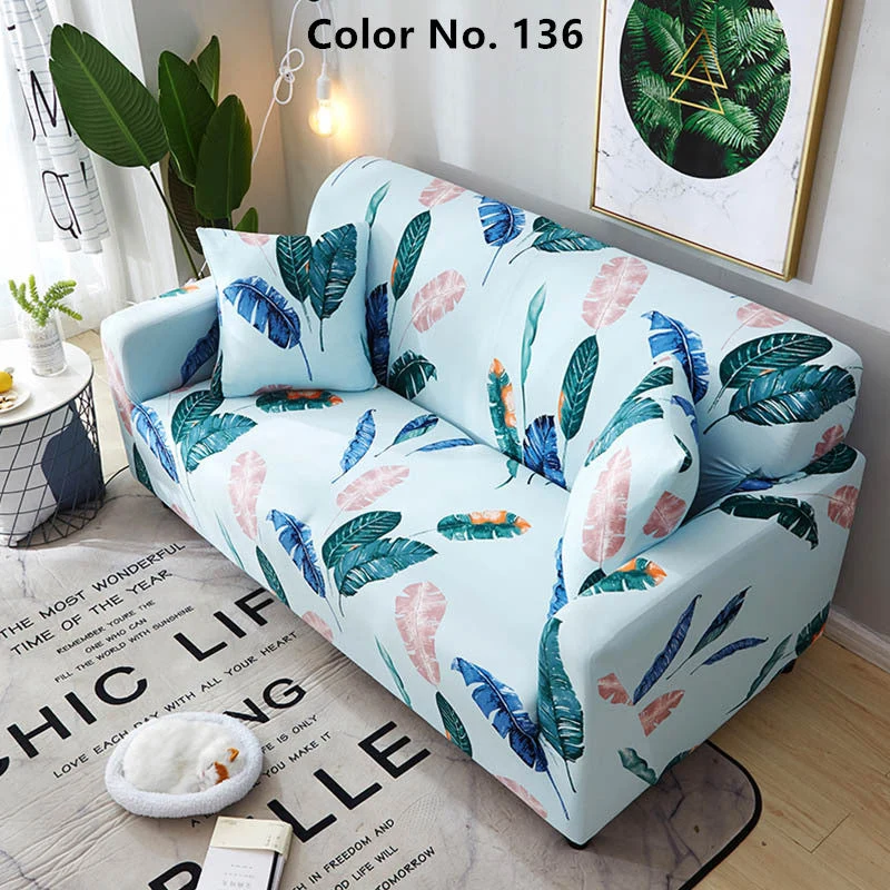 Housse de canapé élastique extensible (Couleur No.136)