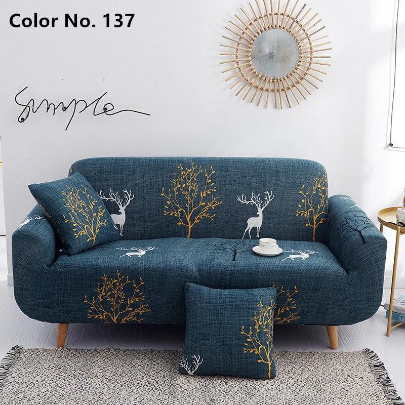 Housse de canapé élastique extensible (Couleur No.137)