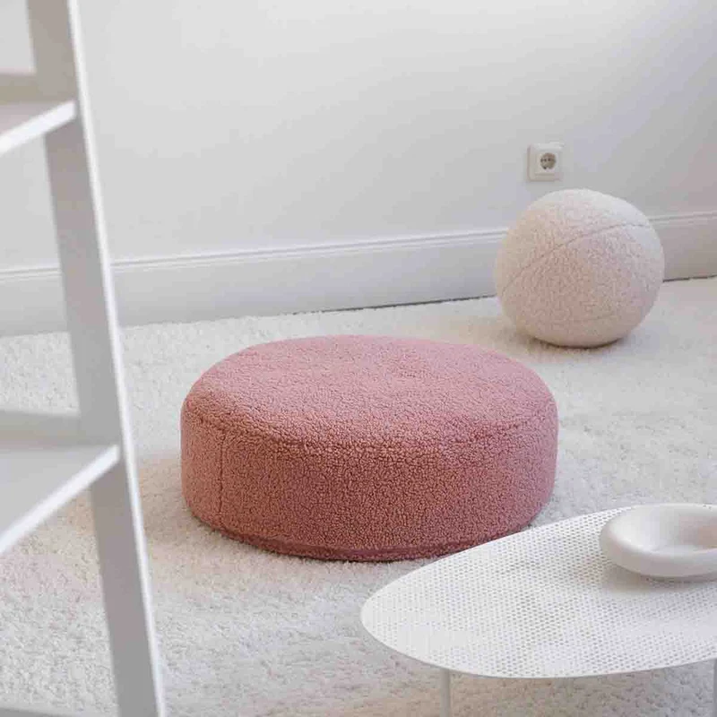 POUF ROND - BOUCLETTE