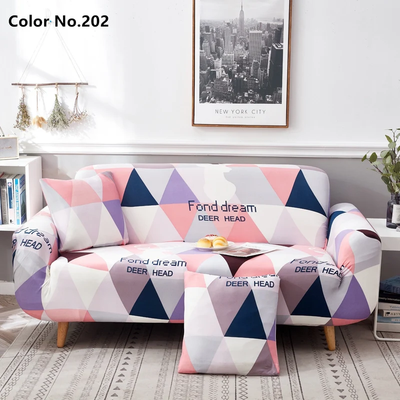 Housse de canapé élastique extensible (Couleur No.202)