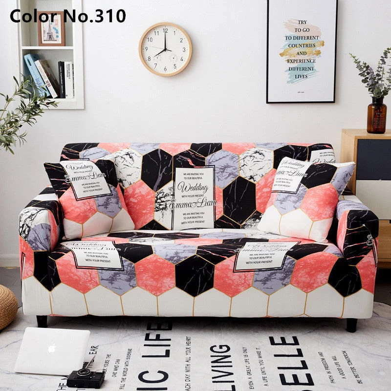 Housse de canapé élastique extensible (Couleur No.310)