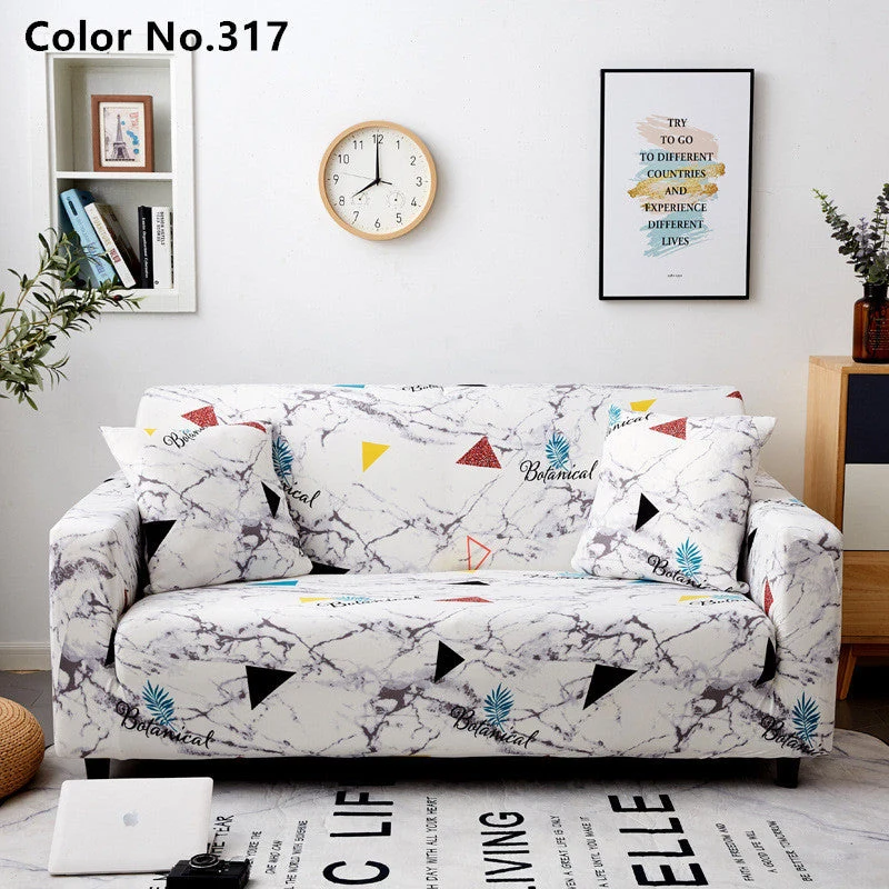 Housse de canapé élastique extensible (Couleur No.317)