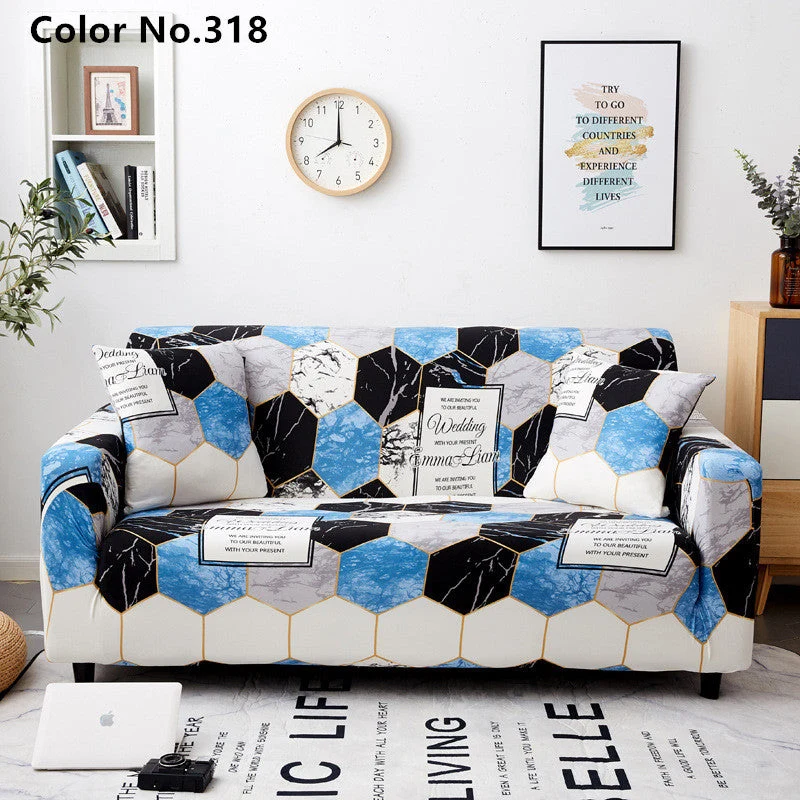 Housse de canapé élastique extensible (Couleur No.318)