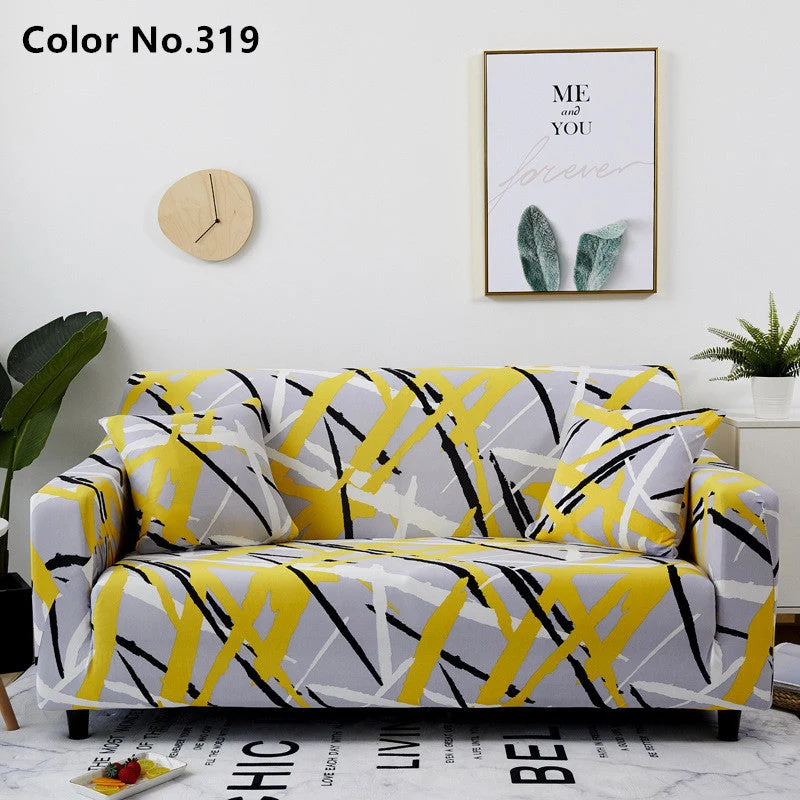 Housse de canapé élastique extensible (Couleur No.319)