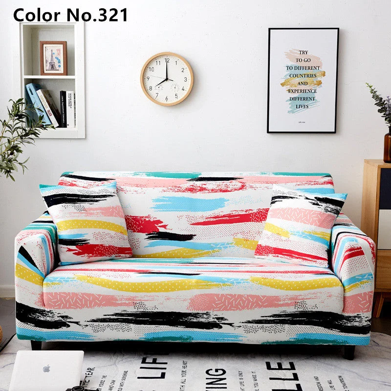Housse de canapé élastique extensible (Couleur No.321)