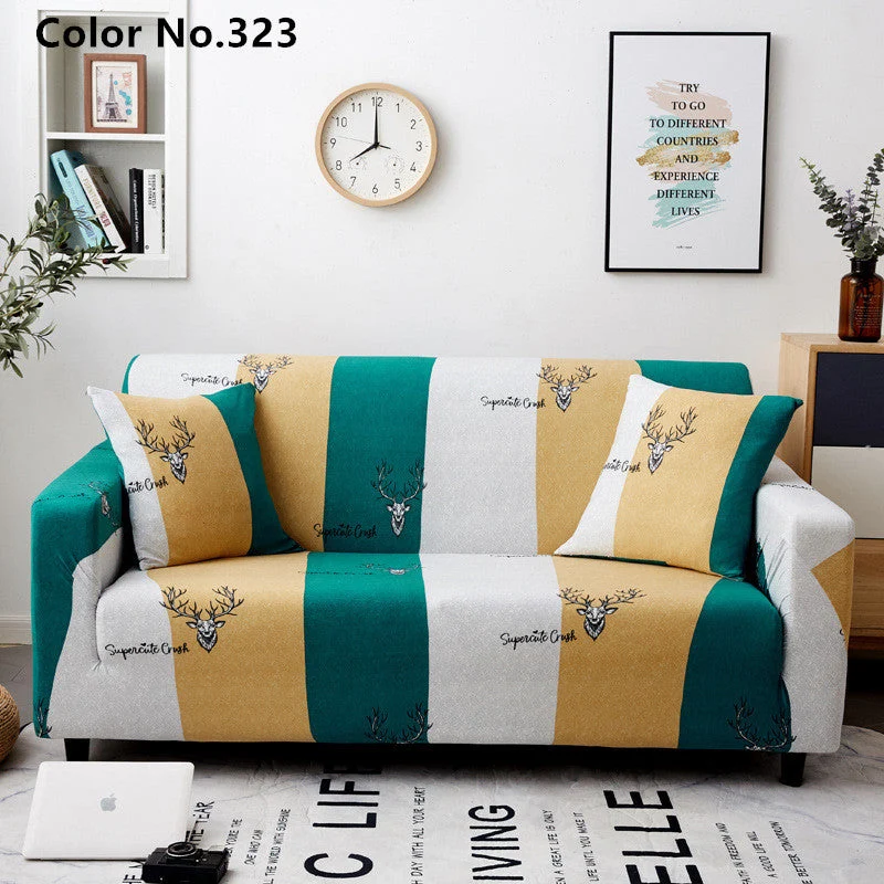 Housse de canapé élastique extensible (Couleur No.323)